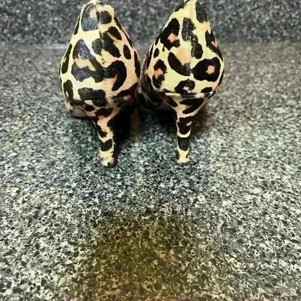 Animal print calf hair pump by INC - Picture 3 of 7